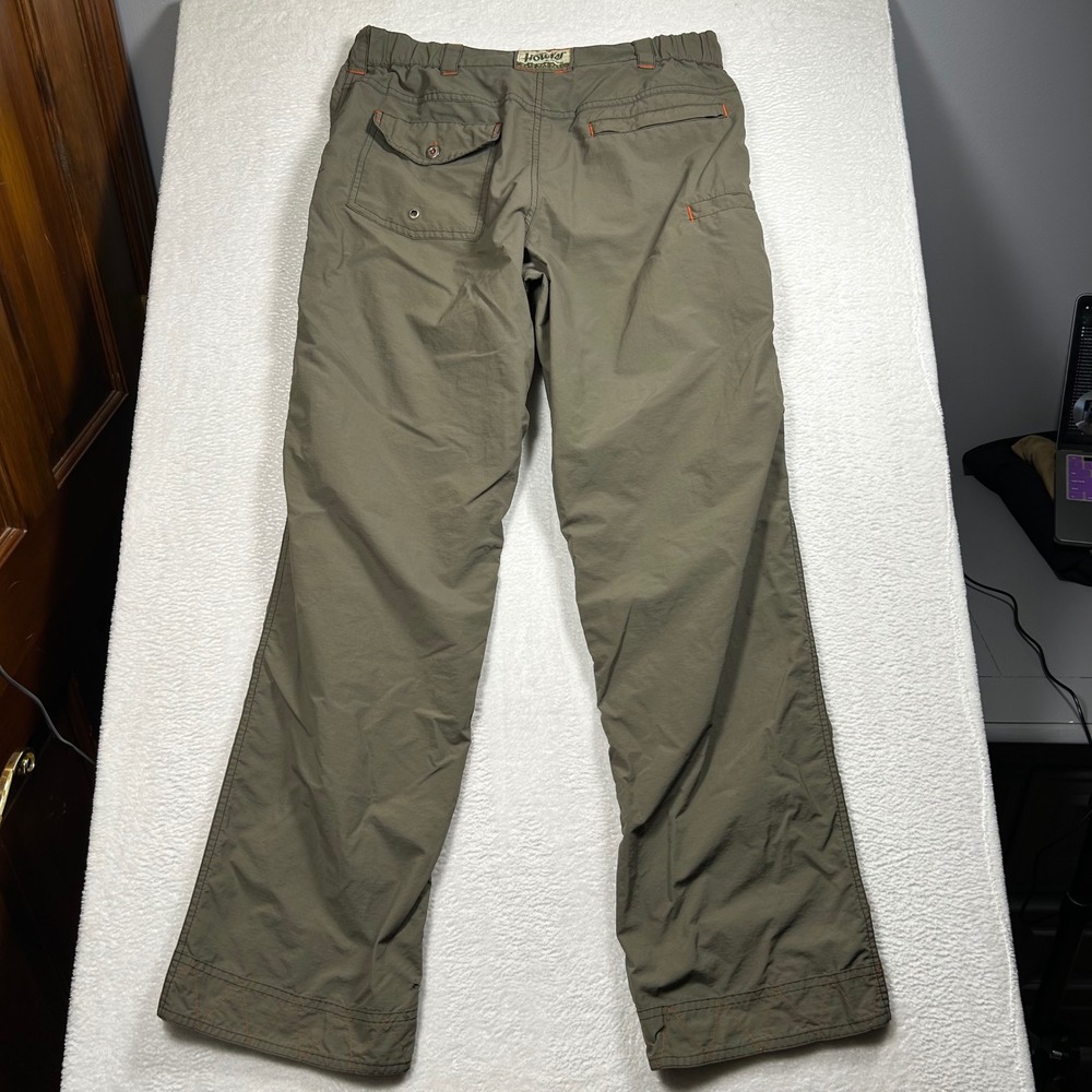 Howler Bros Horizon Pants Outdoor Ripstop Mens Size M Olive Green Hiking Fishing - Picture 2 of 13